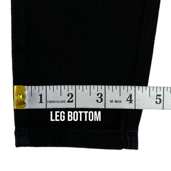 Universal Thread WOMENS Sz 2 (26R) High-Rise Slim Leg Pull On Black Jeggings - Picture 14 of 14